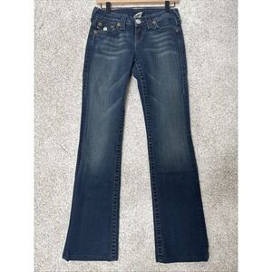 True Religion Women's Rainbow Becky Bootcut Jeans- Size 26‎